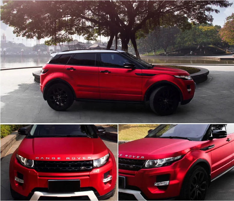 High Quality 1.52*18m Air Release Chrome Metallic Matt Tiffan-y Teal Car Body Vinyl Wrap