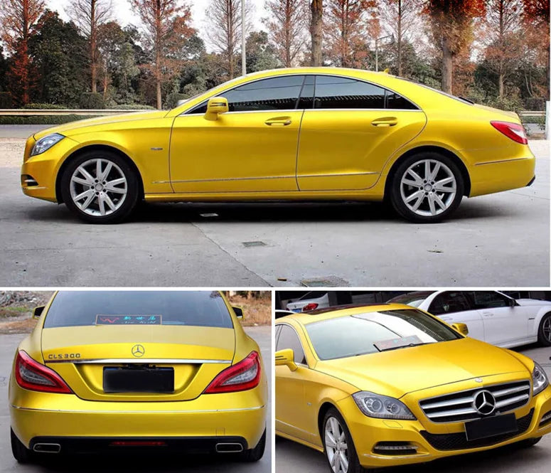 High Quality 1.52*18m Air Release Chrome Metallic Matt Tiffan-y Teal Car Body Vinyl Wrap