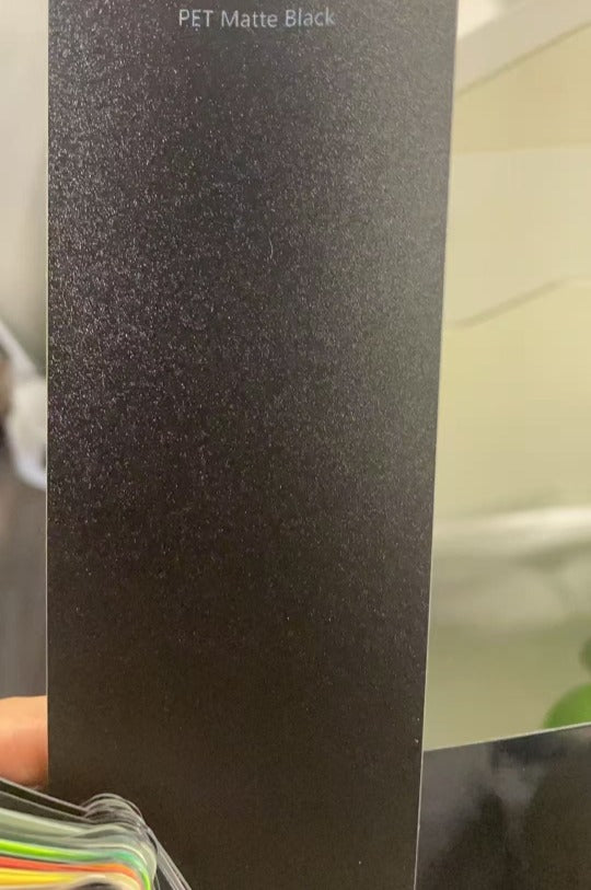 60" x 720" (5 x 60 ft) Matte Flat Textured Black Vinyl Wrap Sticker Film Car Wrap Bubble Free Air Release Technology